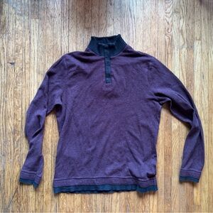 BANANA REPUBLIC 1/4 zip